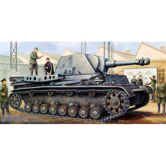 Trumpeter 00373 Сборная модель САУ IV b "Грассхоппер" (1:35)