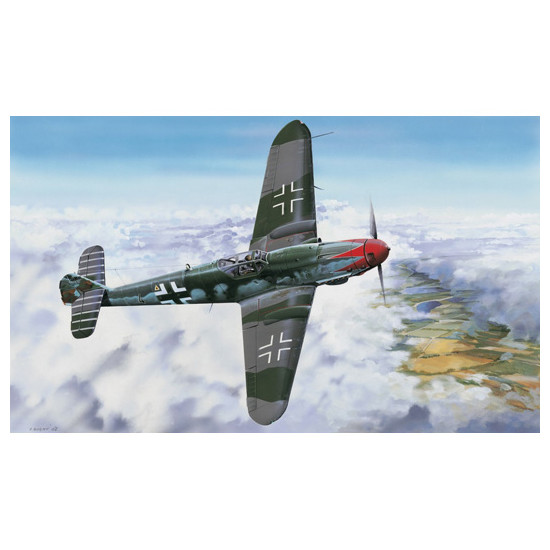 Trumpeter 02418 Сборная модель самолета Messerschmitt Bf109 K-4 (1:24)