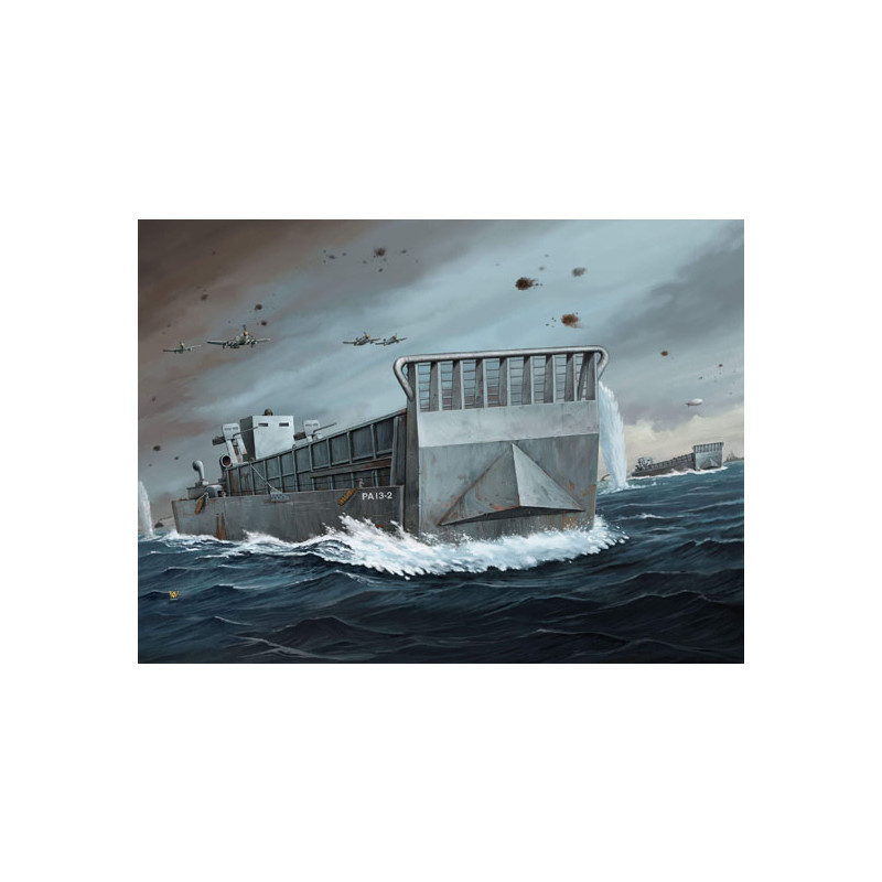 Trumpeter 07213 Сборная модель корабля WW2 LCM 3 USN Vehicle Landing Craft (1:72)