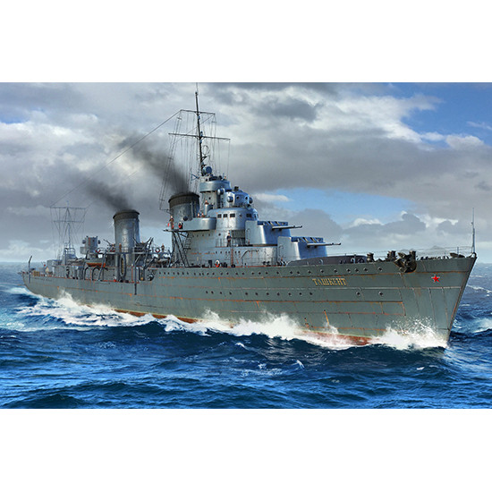 Trumpeter 05357 Сборная модель корабля Russian Destroyer Taszkient 1942 (1:350)